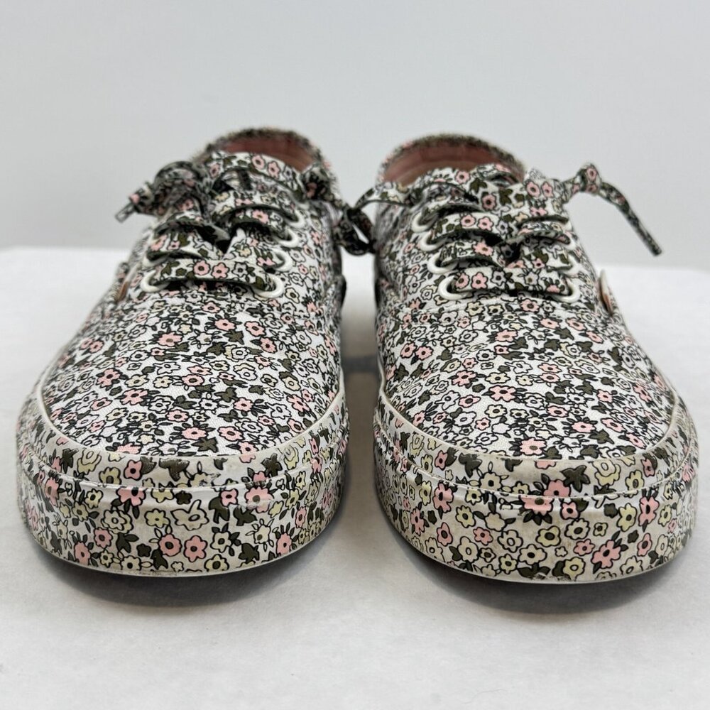 Vans Unisex Multicolor Floral Canvas Sneakers Lace Up Low Top 721356 Sz 6.5M/8W - Picture 7 of 13